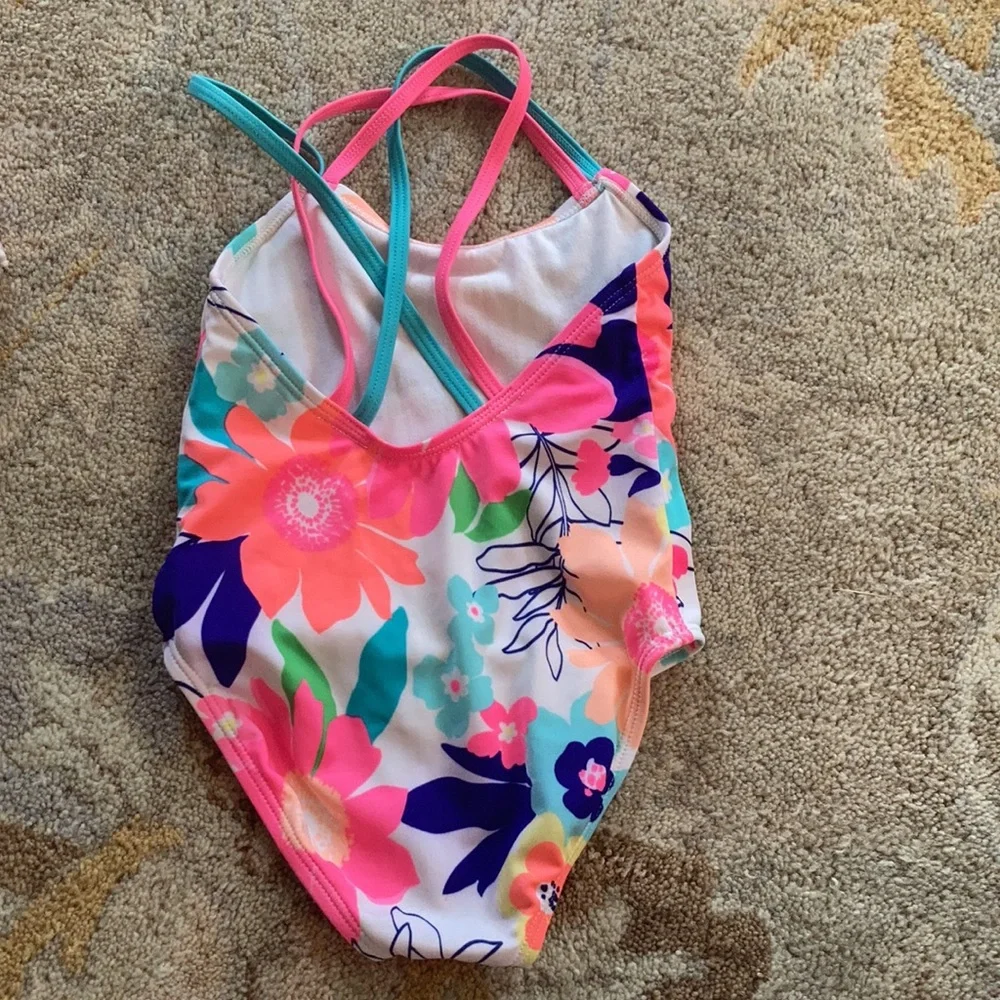 Size 4 Gymboree and Old Navy Swimsuit Lot